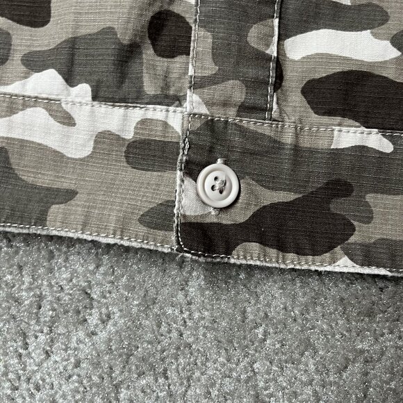 Society Of One Mens Military pattern Casual Button-Up‎ Shirt 3XLT 100% Cotton - Picture 2 of 9